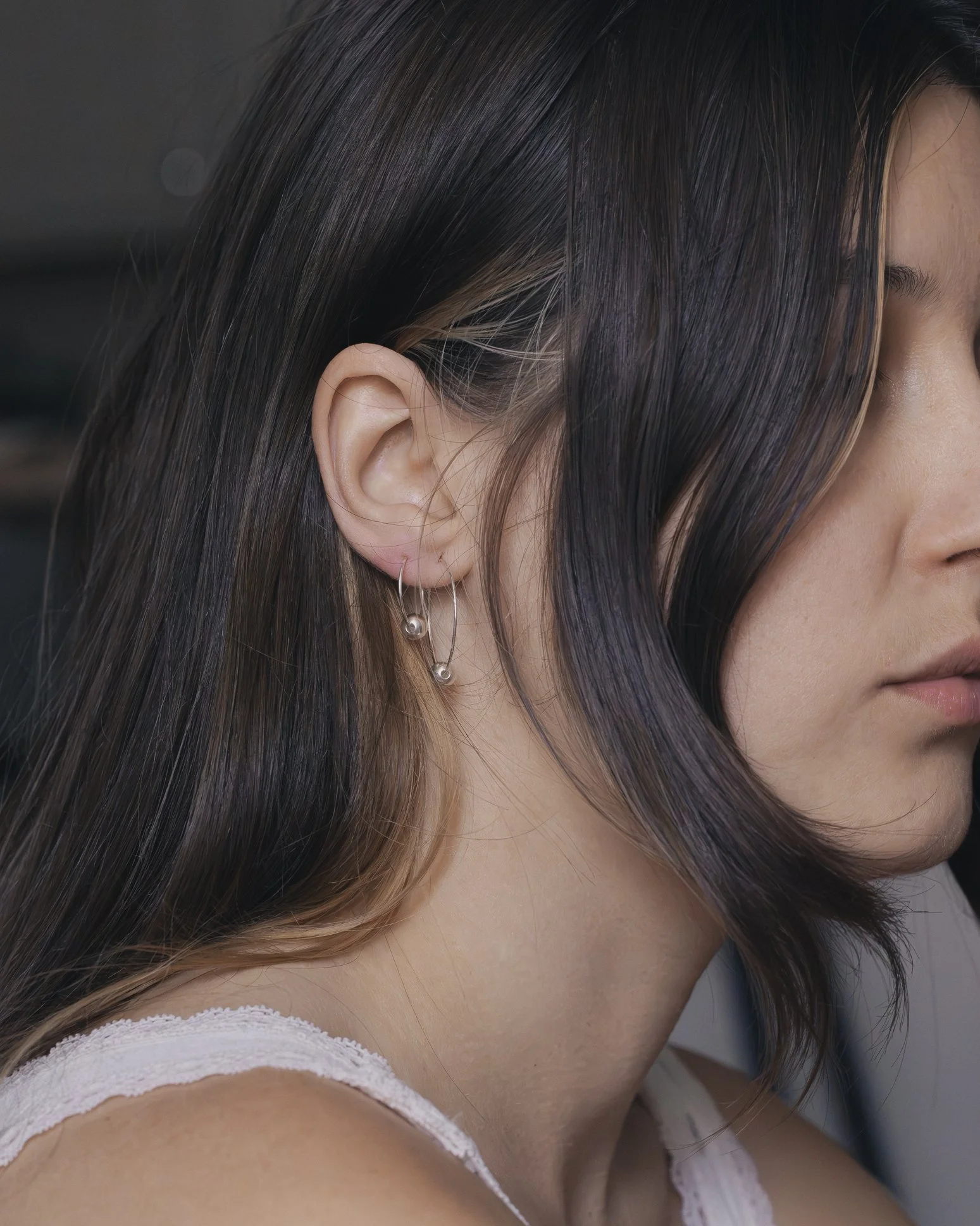 BAUBLE HOOPS | Silver, Gold