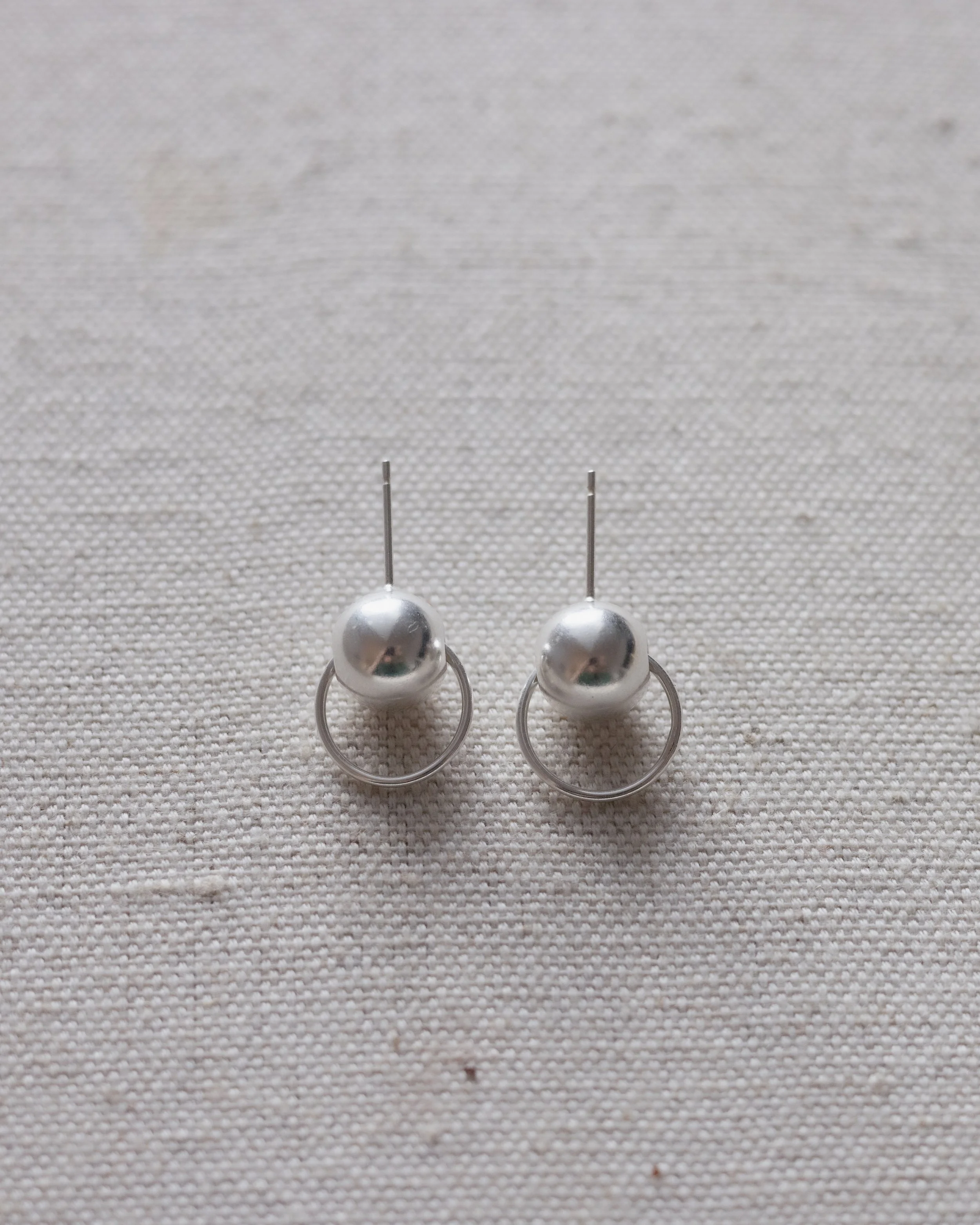 Pierced Bauble Studs