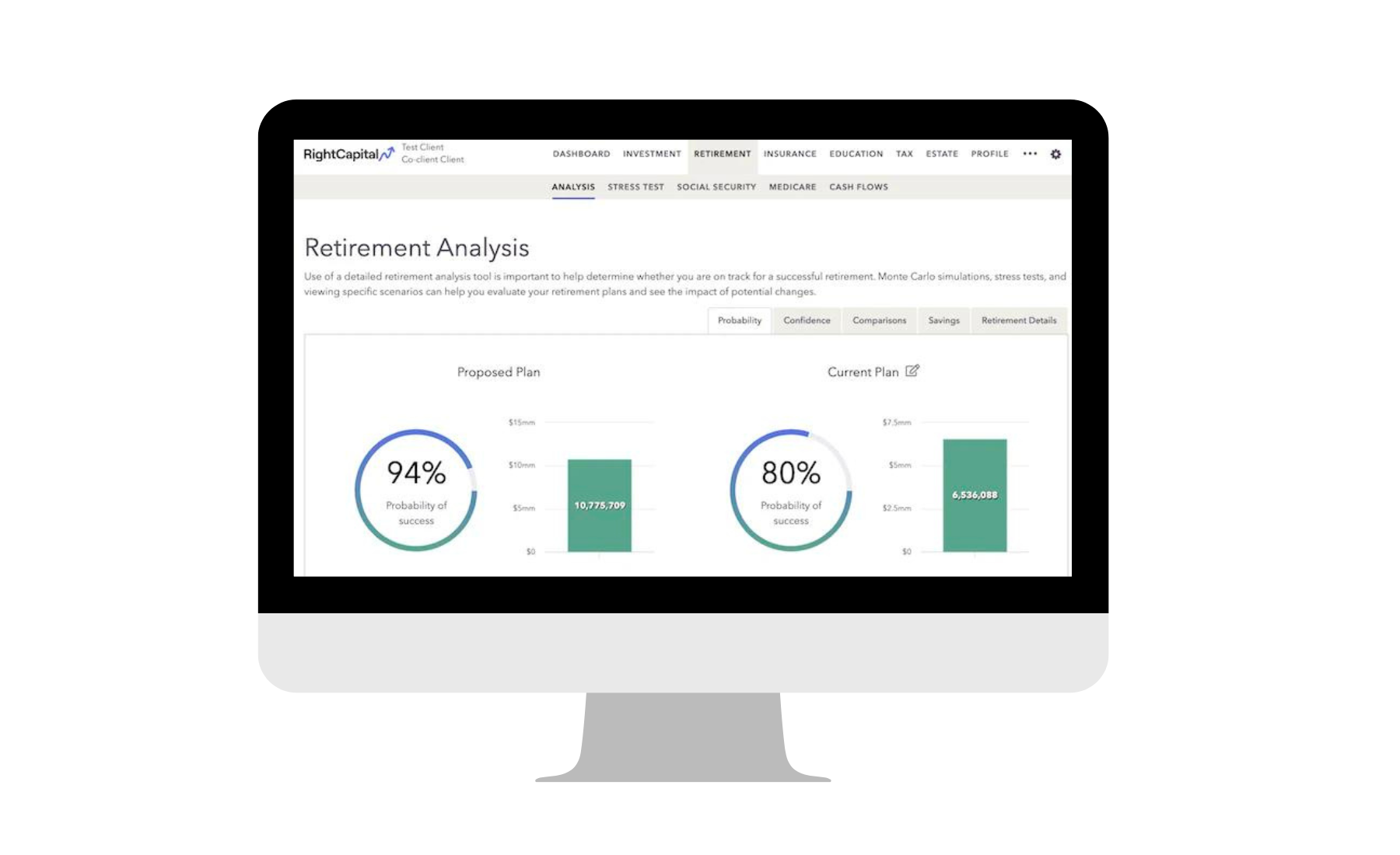 RightCapital empowers you with smart financial planning tools to visualize, track, and achieve your financial goals with confidence.