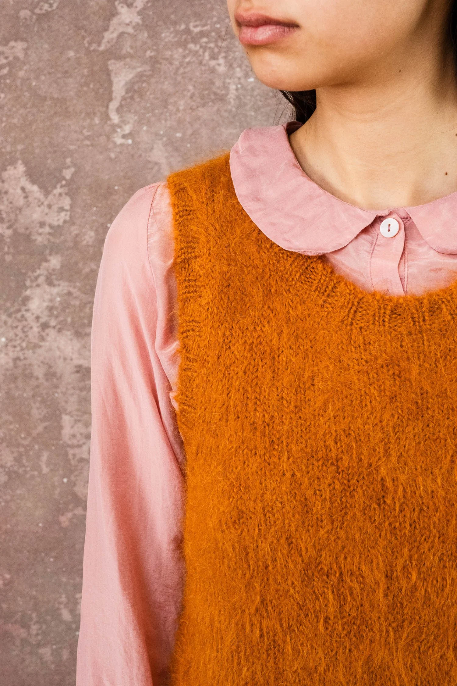 08 Orange Tank Plain Winter Sweet Silk Cotton Voile Detail 2 copy.jpg