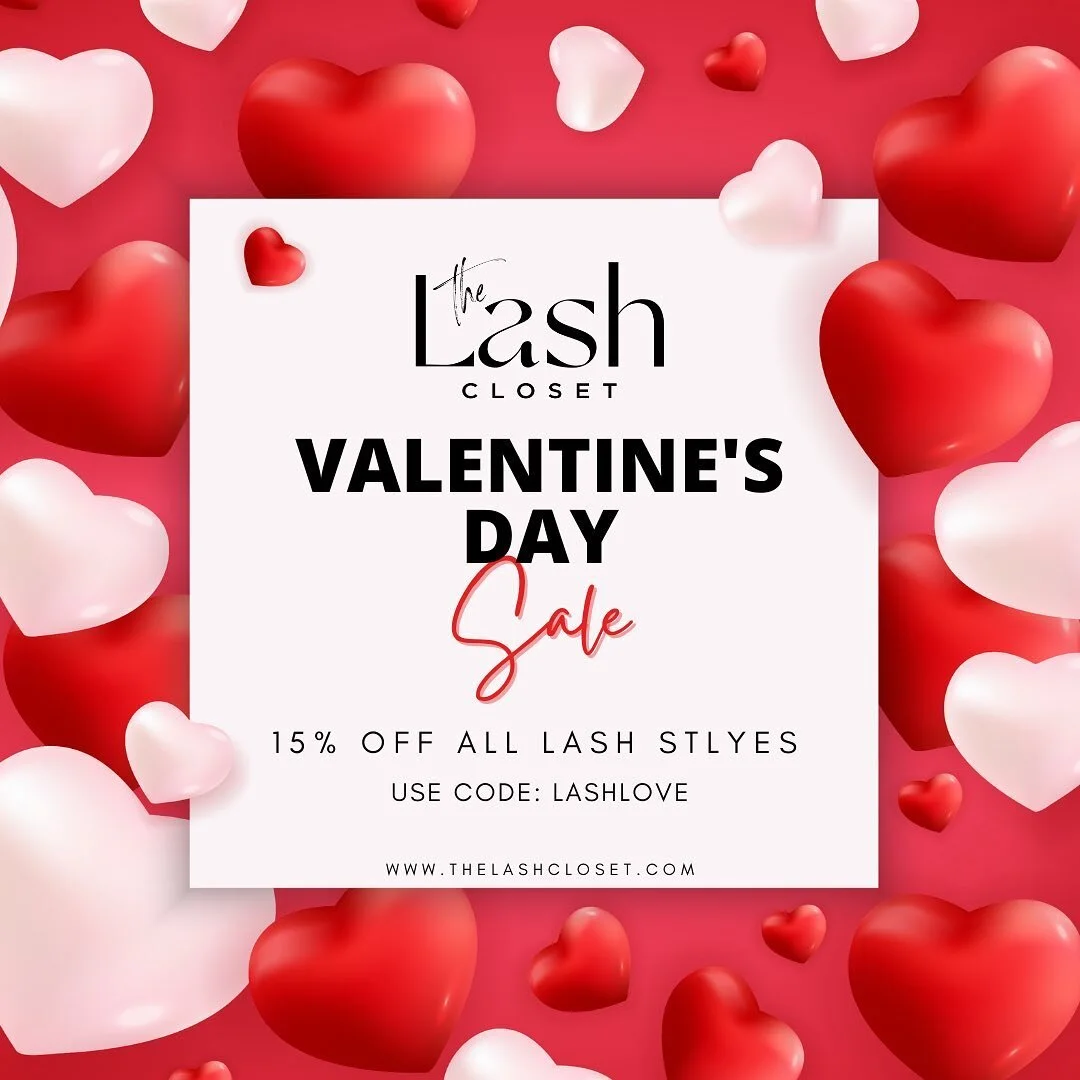 Hiii babes! Shop the V-Day sale from now until 2/15! Use code LASHLOVE for 15% off ❤️
&bull;
&bull;
&bull;
#eyesdressedbythebest #lashextensions #lashes #3dminklashes #minklashes #makeup #beauty #atllashes #atllashextensions