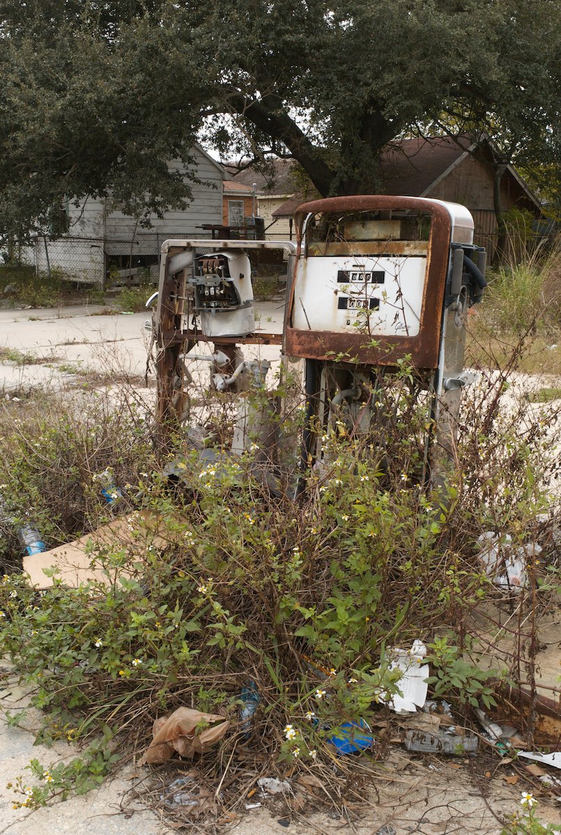 Gas station on the Corner of Desire in the 9th Ward.