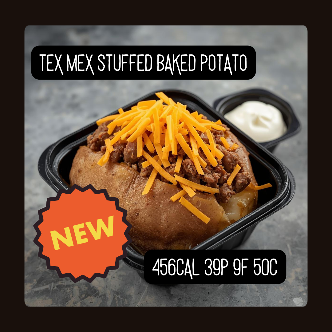 Tex mex stuffed baked potato