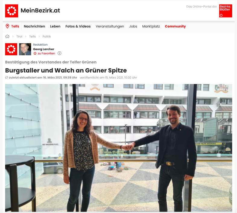 Burgstaller und Walch an Grüner Spitze