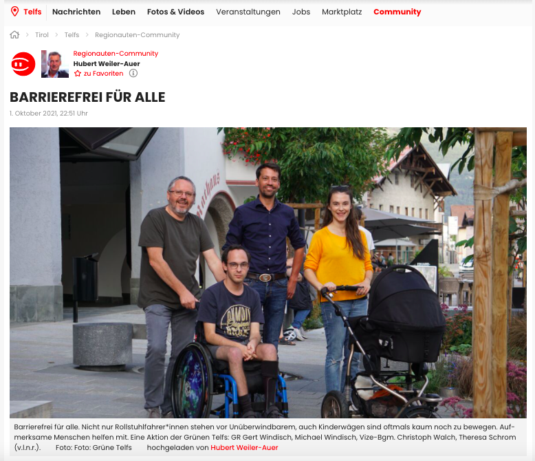 Barrierefrei für alle