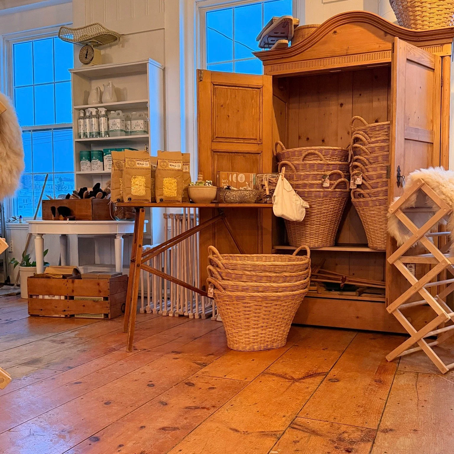 "When winter settles in for the long haul, we hunker down-mending, cooking, cleaning-letting the rhythm of home carry us through the cold"