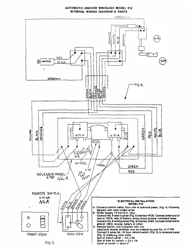 Model 612 Winch Discontinued Winch Powerwinch