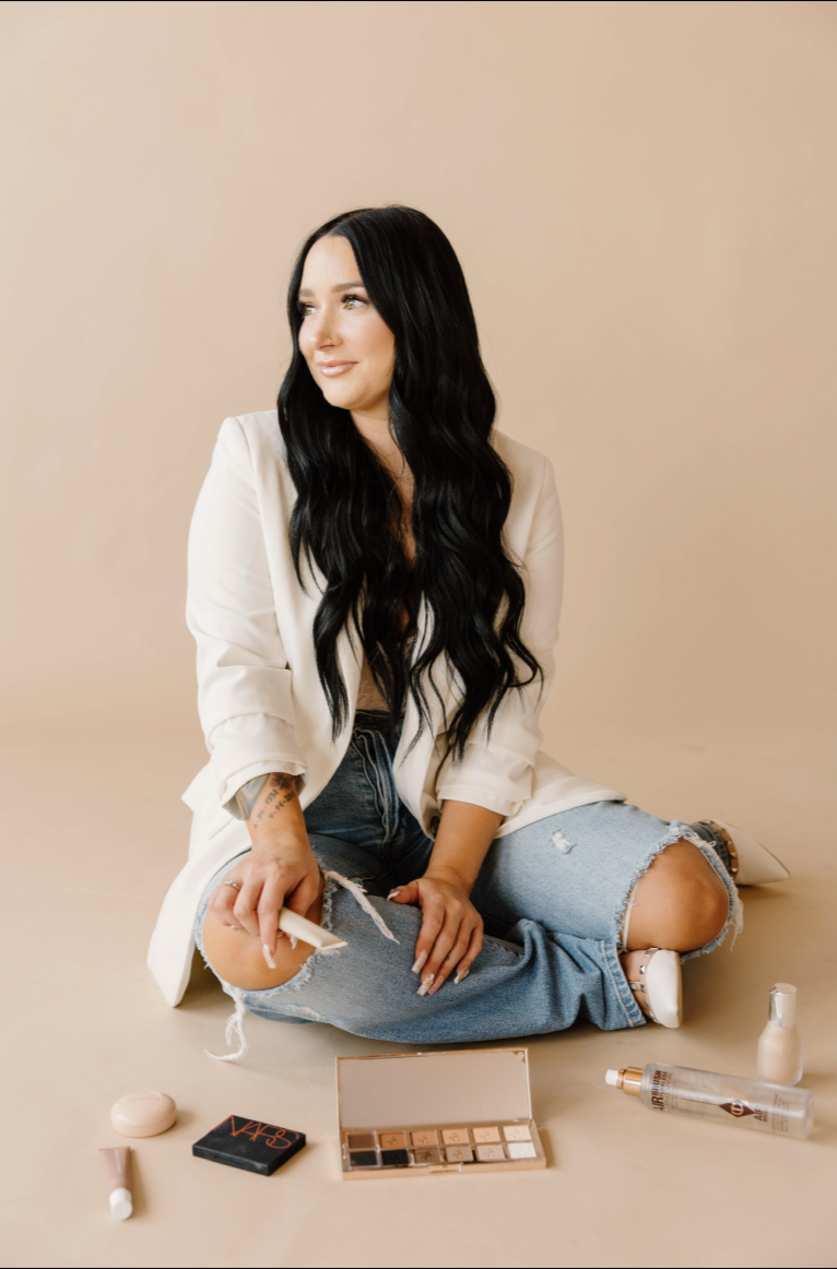 Soft wavy spring hairstyle for Easter events at Cedar Rose Salon in Byron Center, Michigan