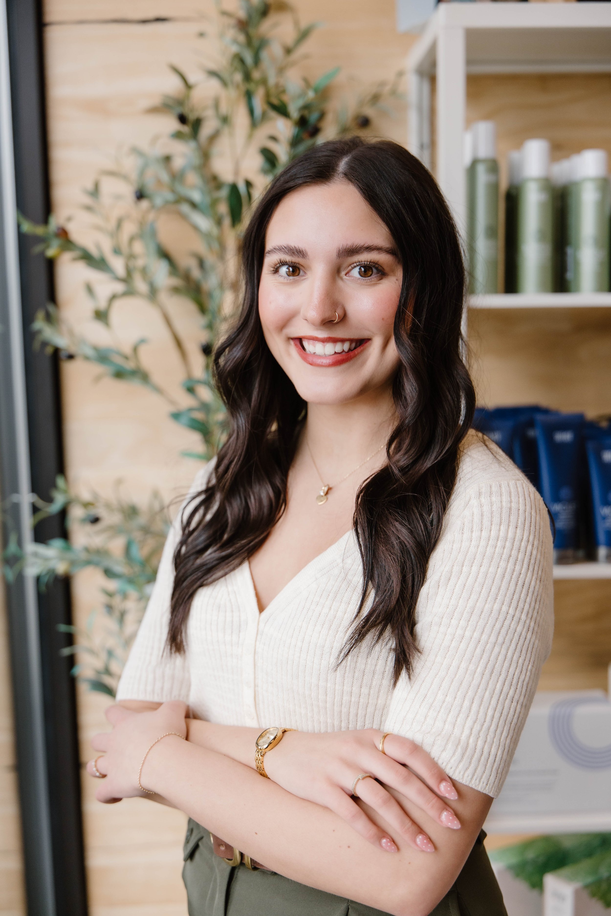 Professional hair oil used to add shine and reduce frizz in color-treated hair