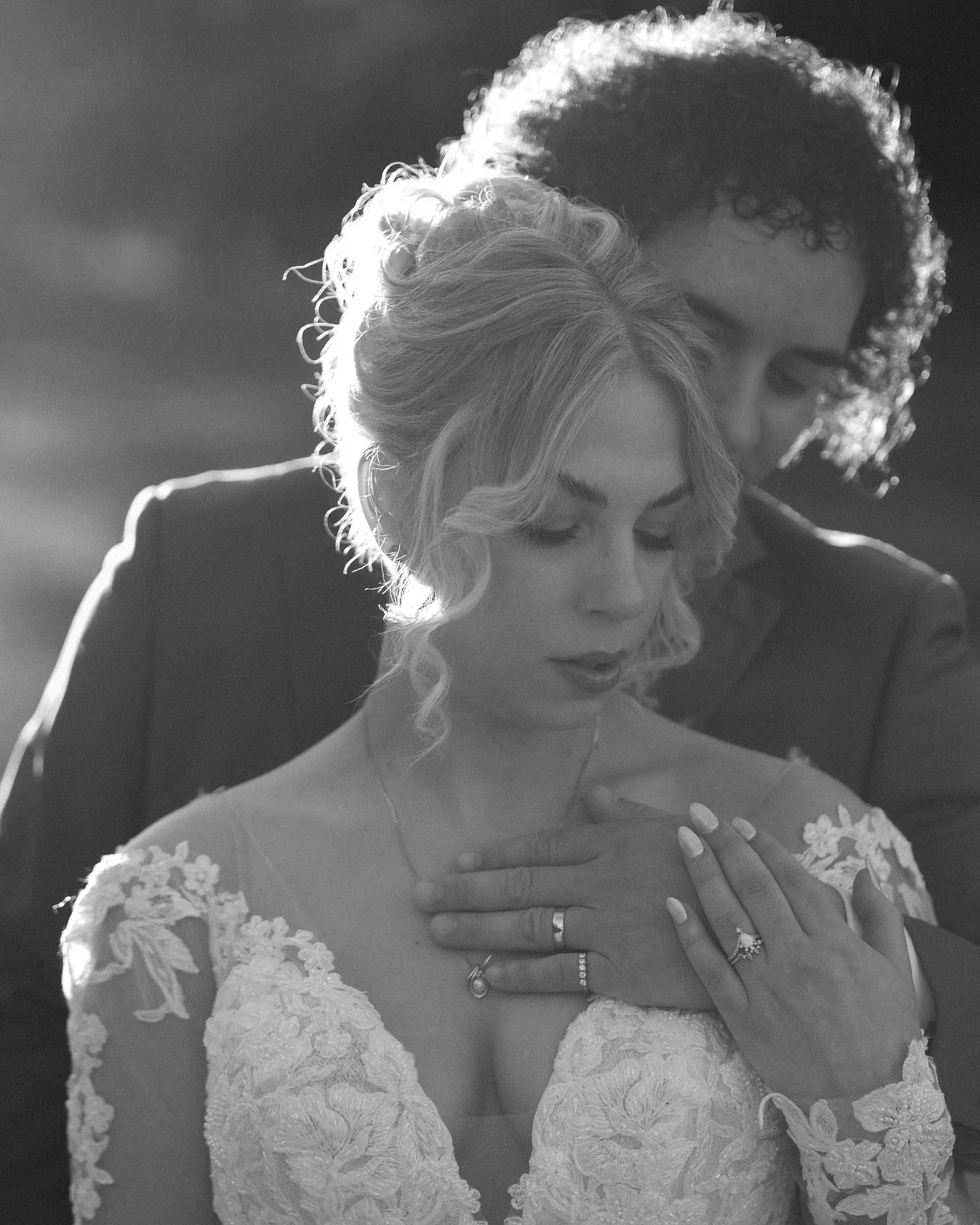 The ethereal glow during Alexis and Courtney&rsquo;s beautiful Middle Tennessee wedding is a vibe we will be chasing for an eternity. From the beautiful lace wedding dress, to the burnt umber tuxedo, all of the details were perfect, down to the vinta