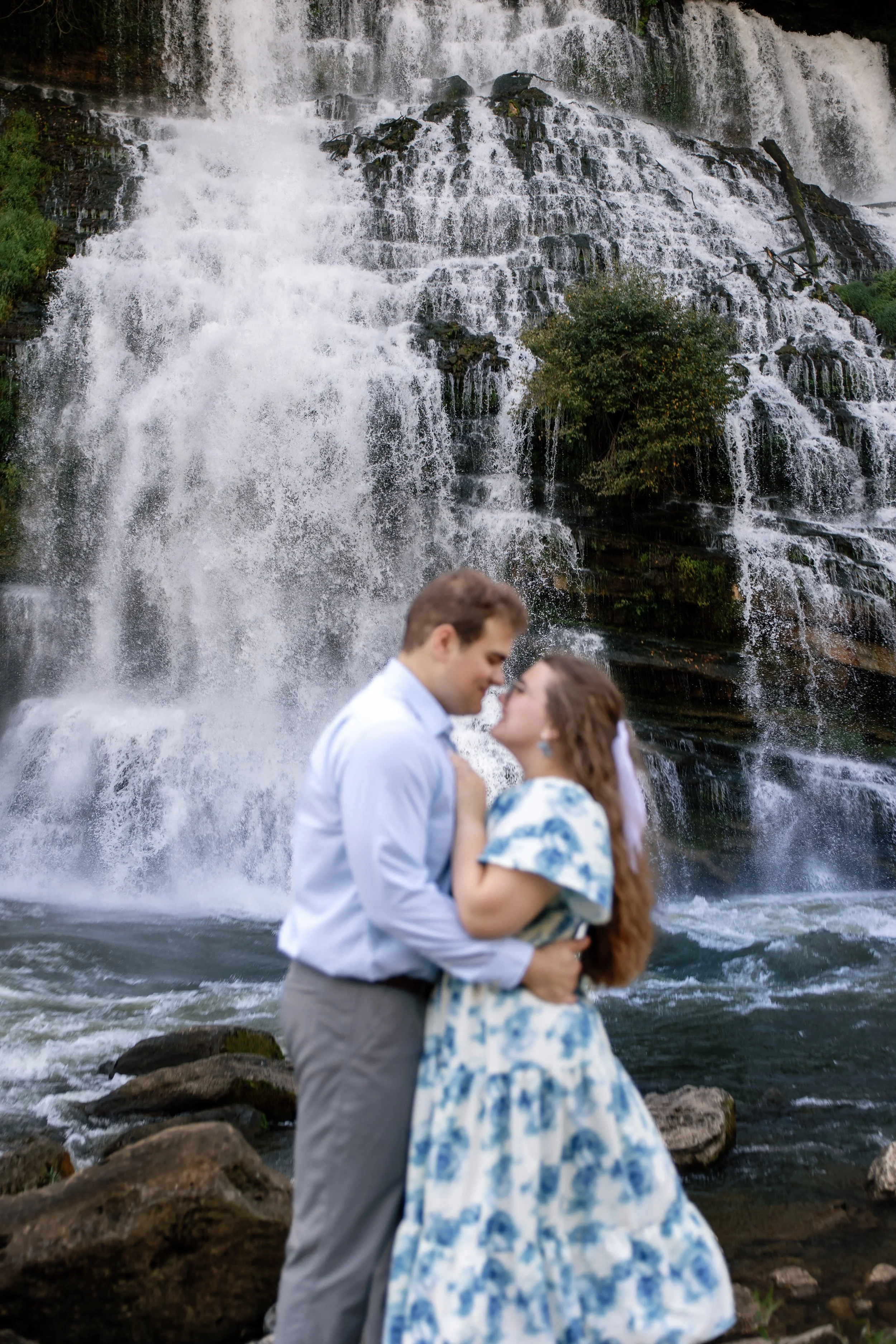 Tennessee Waterfall Engagement