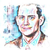 Stylized image of Hugh MacMullan