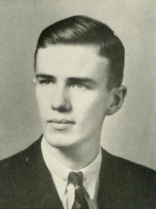 Edmund Jones pictured at Swarthmore, c. 1939