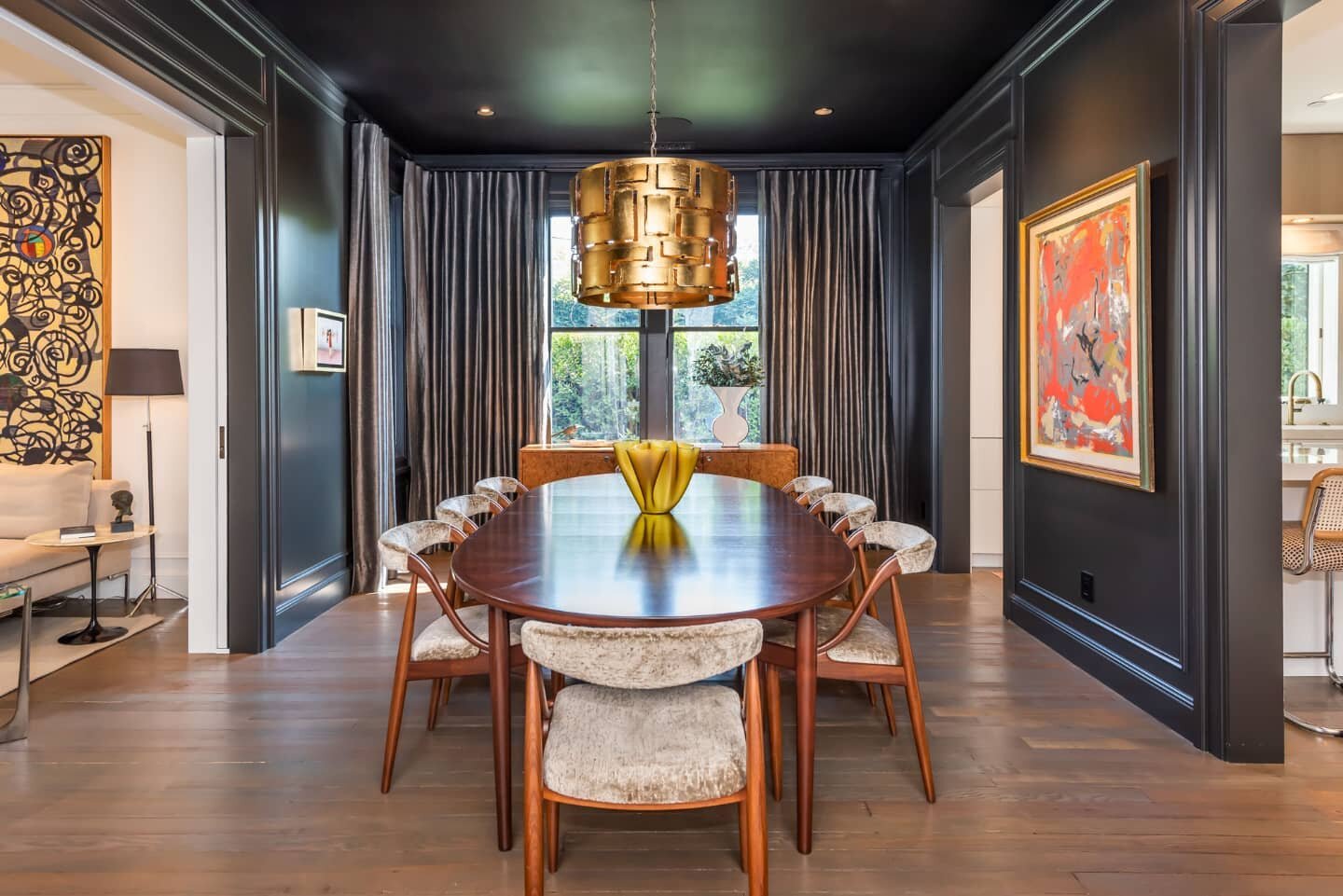 An old Victorian from 1883 brought back to life with some modern dramatic finishes. 
#interiordesign #customdesign #designideas #victorian #recordbuilding #buildingideas #newconstruction #building #sonomacounty #healdsburg #northbay #instahome #artwo