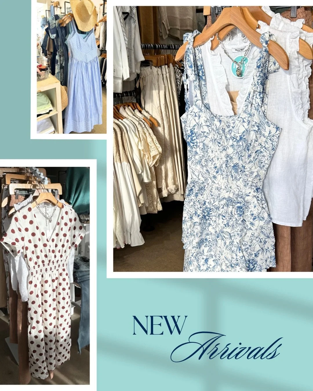 ✨ New arrivals for your weekend outfit inspo! 

🤠 MJ&rsquo;s Boutique &amp; Hat Bar

Create your dream custom hat today! Walk-ins welcome. Open 10-7

Book your hat bar experience online now at any of our locations

📍hat bar locations:

@mjs_hatbarc