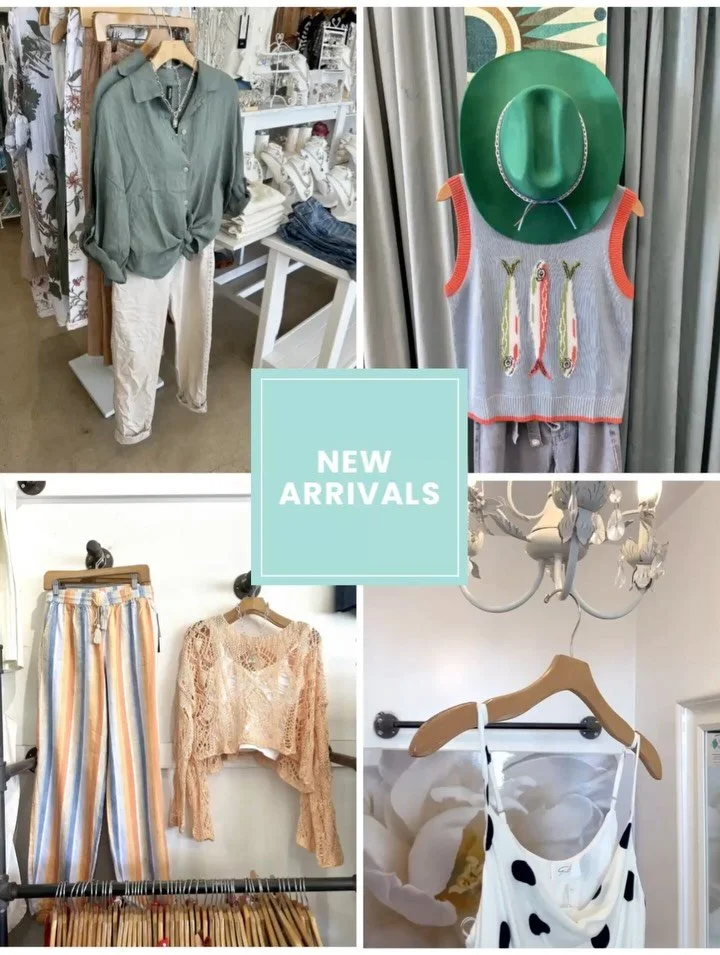 ✨ New arrivals ✨

🤠 MJ&rsquo;s Boutique &amp; Hat Bar

Create your dream custom hat today! Walk-ins welcome. Open 10-7

Book your hat bar experience online now at any of our locations

📍hat bar locations:

@mjs_hatbarcoronado
@hatbar_carlsbad 
@hat