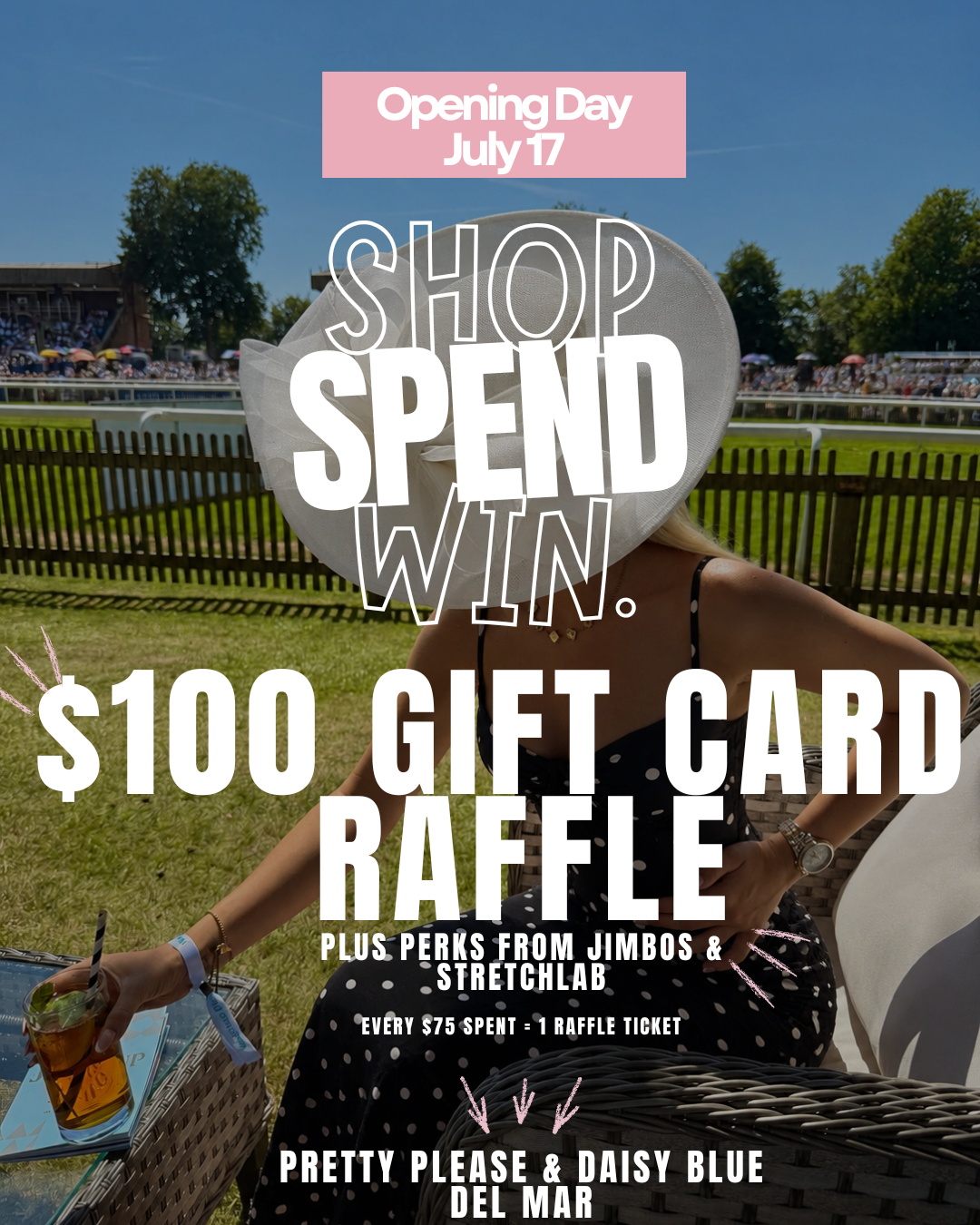 Opening Day Gift Card Raffle — Del Mar (Copy)
