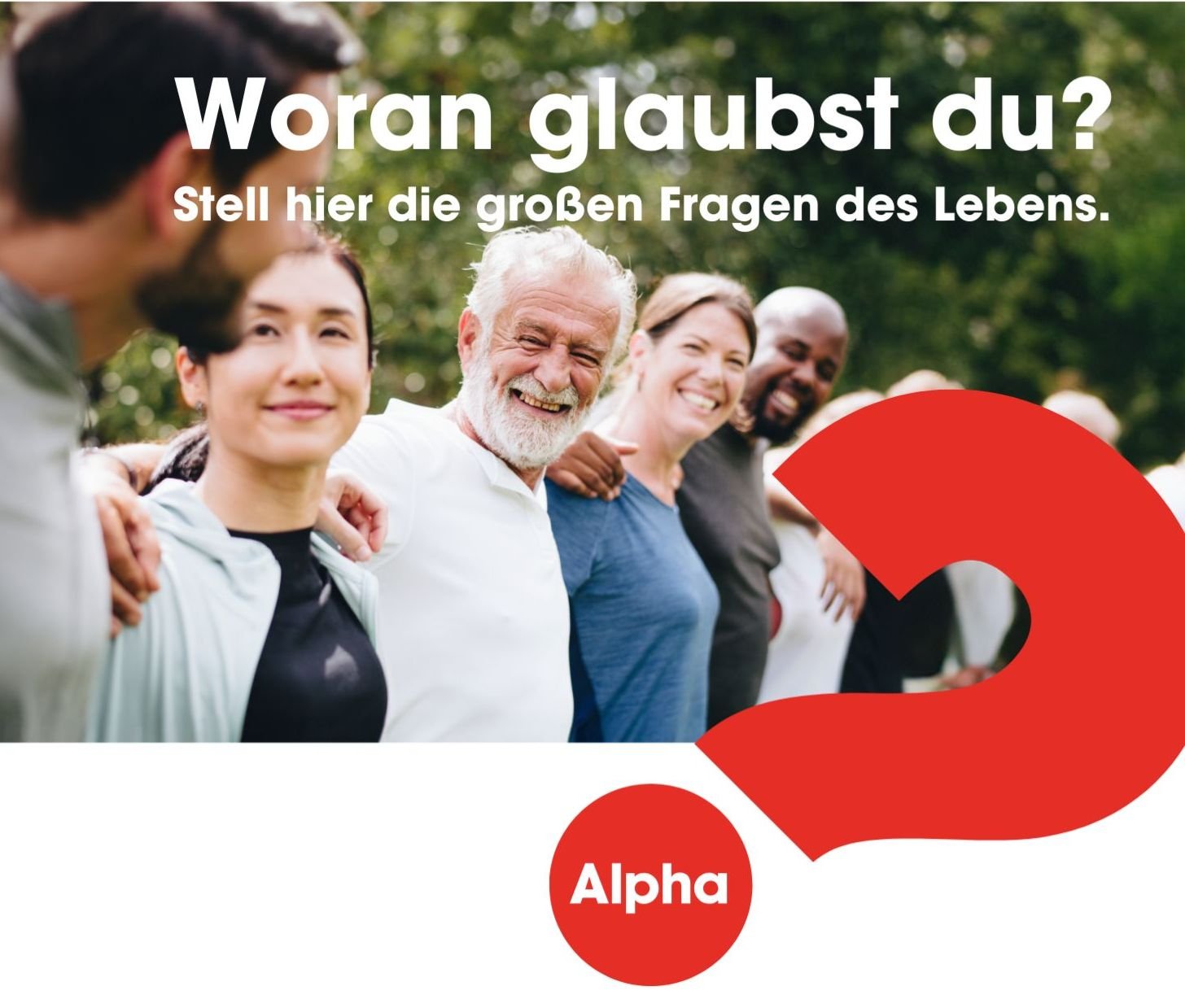 Stell hier die großen Fragen des Lebens.