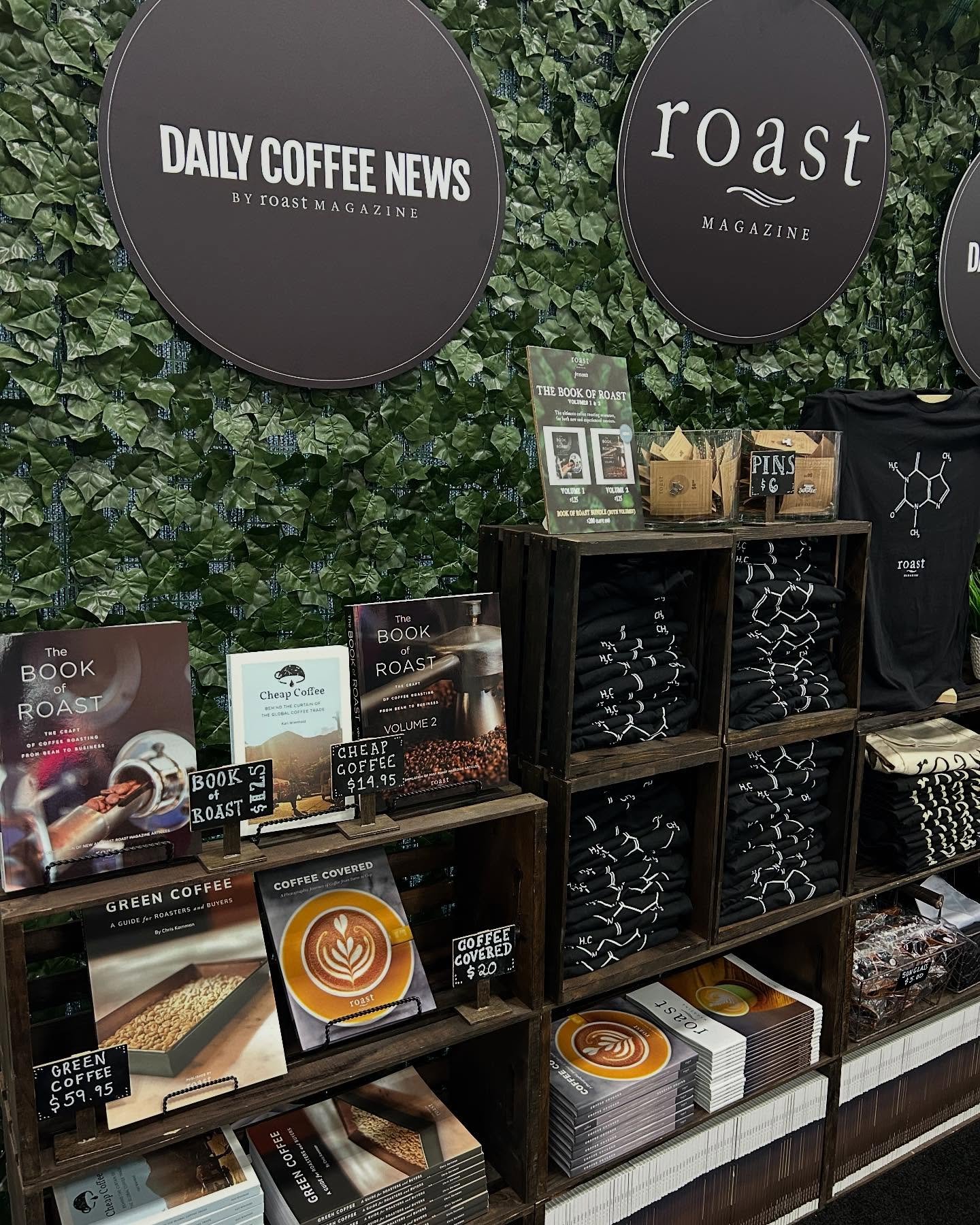 Ready for Coffee Feat Portland! Come on by and say hello. Booth #434.