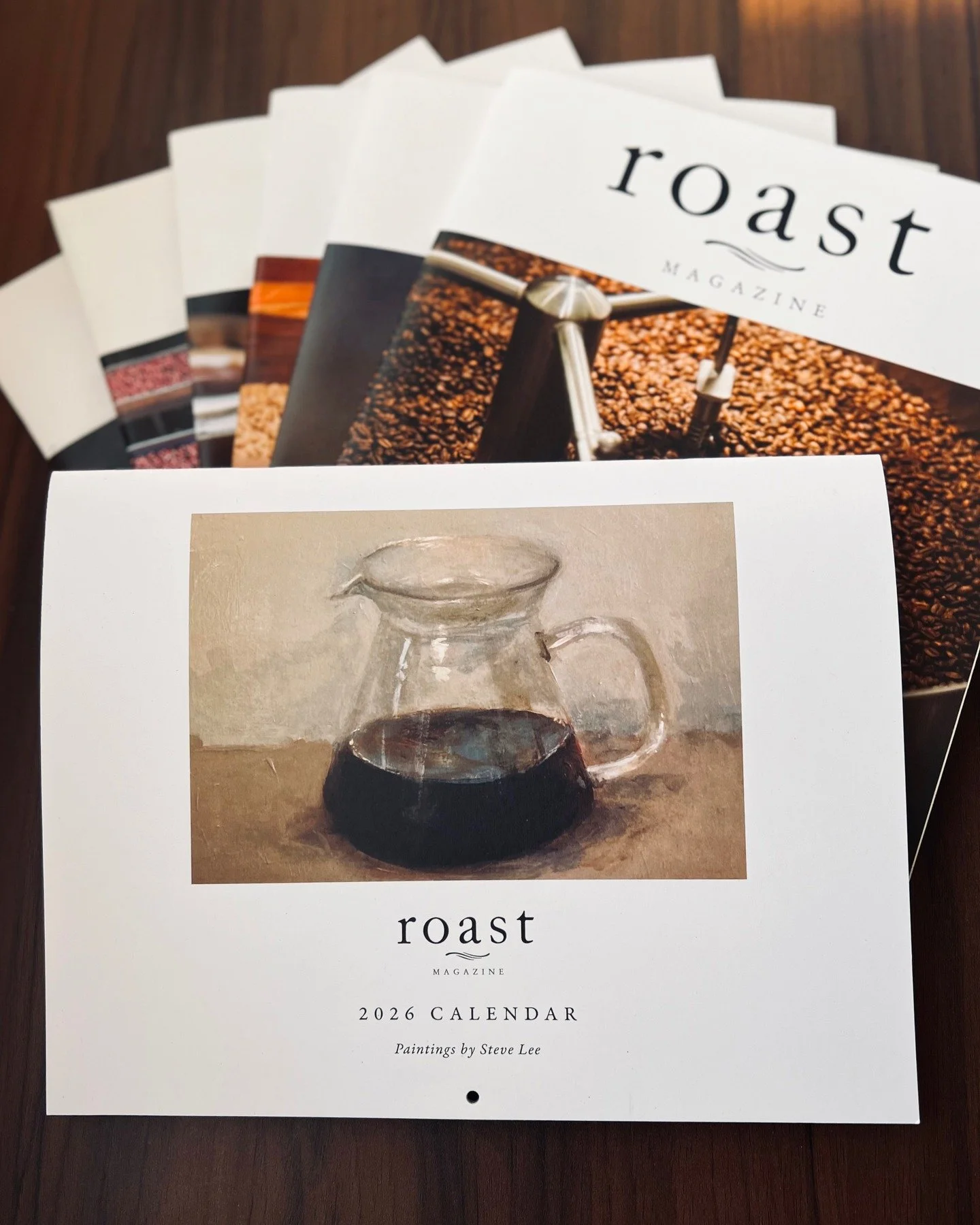 🍂 Fall Subscription Special! 🍂

From Oct. 15&ndash;30, get $5 off a 1-year Roast Magazine subscription when you buy our 2026 Wall Calendar, featuring coffee-inspired artwork by Steve Lee &mdash; a longtime coffee professional and artist. Bring beau