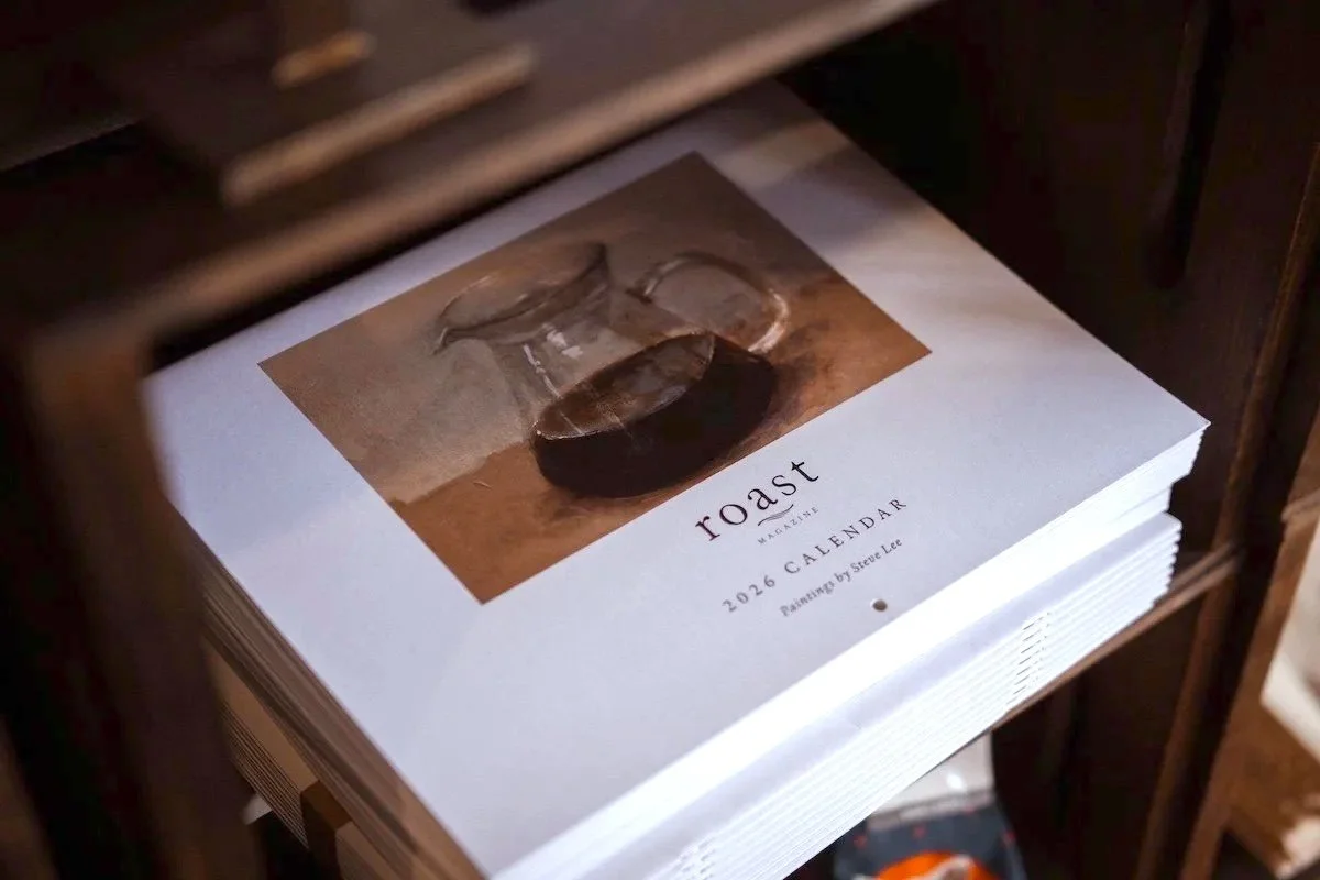 Looking for a gift for the coffee lovers in your life? ☕️🎁

Featuring 12 months of original paintings by Steve Lee, each page of our 2026 Wall Calendar brings warmth, craft, and creativity to your wall all year long.

Order in time for holiday gifti