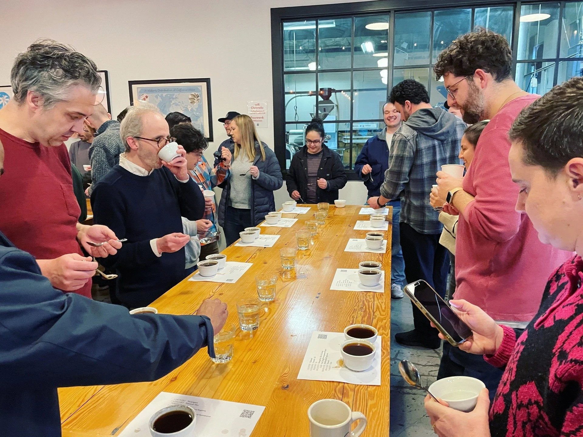 A look back at last week&rsquo;s Cup of Excellence Community Cupping at Buckman Coffee Factory, hosted by the great teams at Dapper &amp; Wise, Relevant Coffee, and Idle Hands Roasting. Thanks to COE Membership Director Laurie Linn for sharing insigh