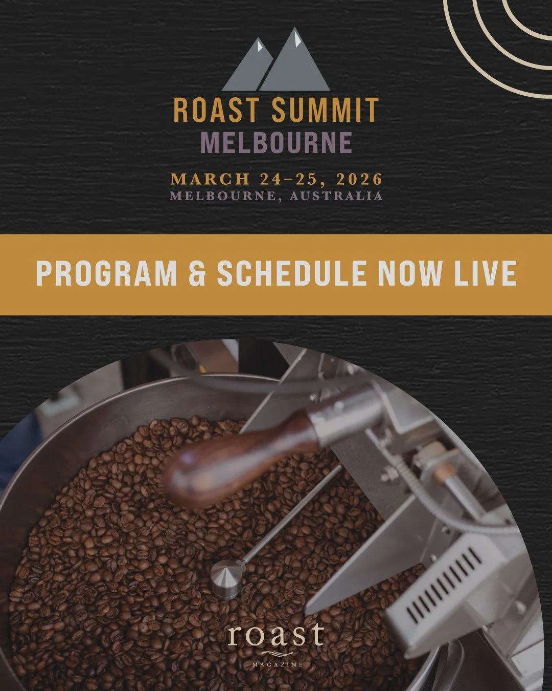 Inside the Program: Roast Summit Melbourne 2026

Across two days in Melbourne, the 2026 program dives deep into green coffee realities, roasting standards, and hands-on tastings designed to challenge how we roast, taste, and talk about coffee.

Day O