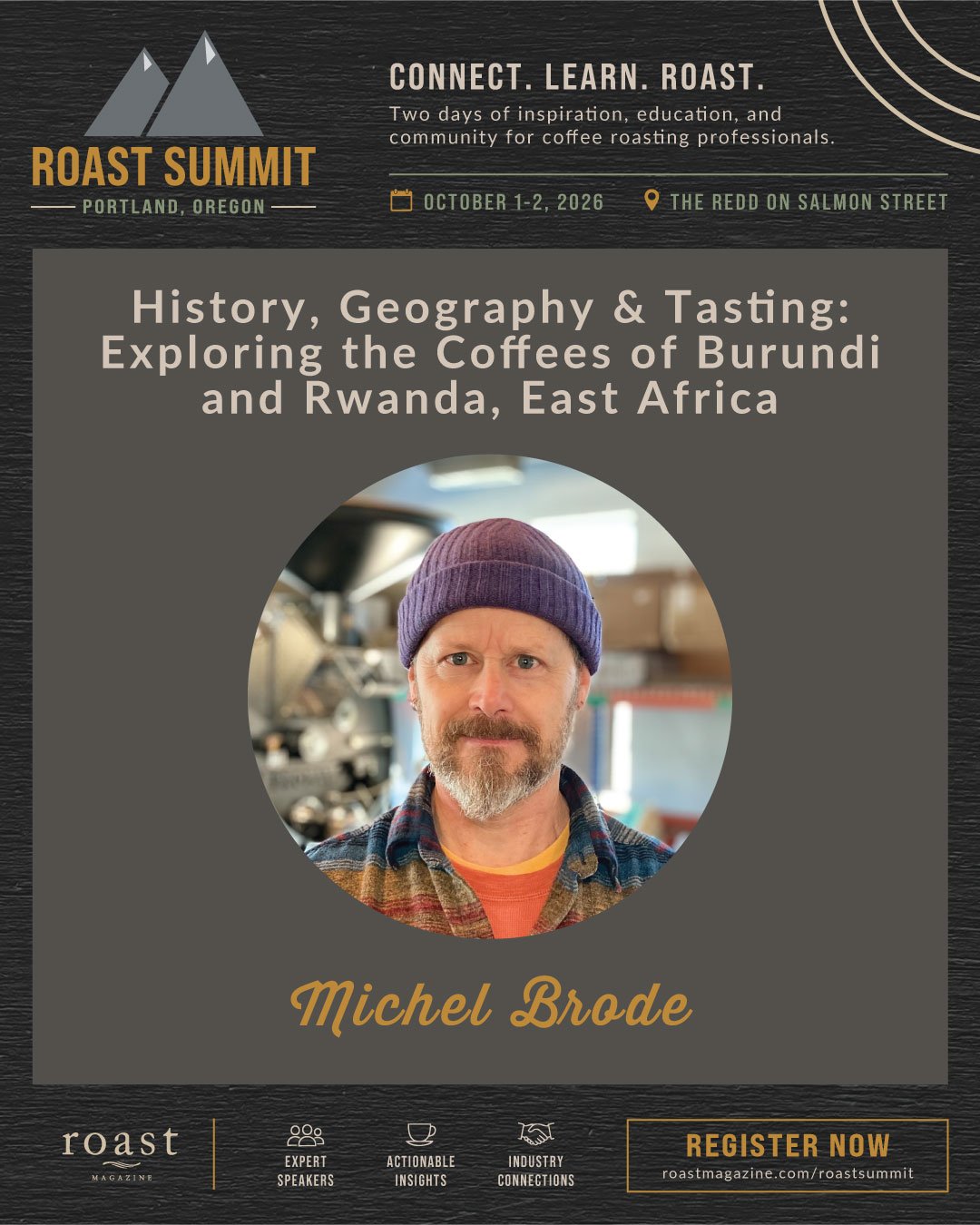 ☕Session Highlight☕

Michel Brode of Aero Coffee Roasters will take a deep dive into the distinctive coffees of Rwanda, Burundi, and the broader Great Lakes Region&mdash;bringing perspective to the connection between the people, places, processing, a