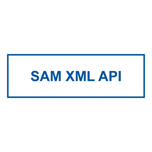 SAM XML API for Security Asset Managers