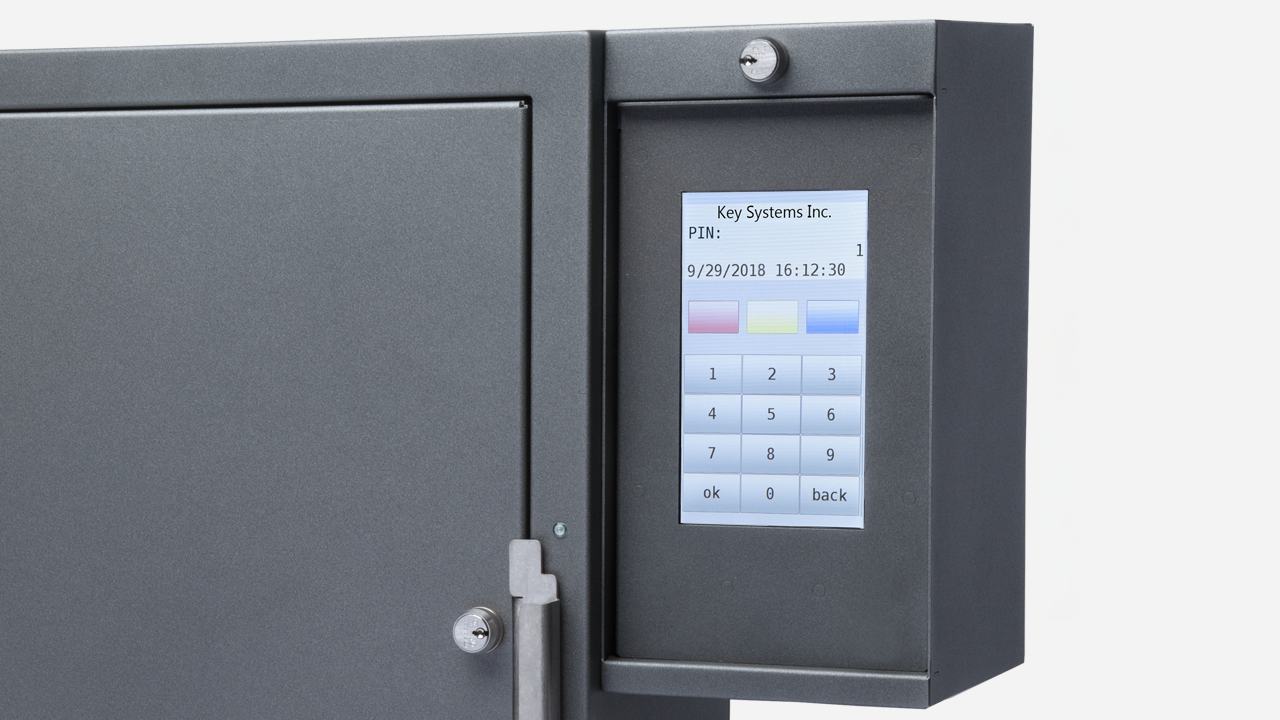 External Touch Screen for Security Asset Managers