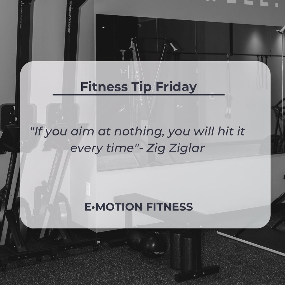 Are you spinning your wheels when it comes to making lasting changes with your fitness?

Are you spending time to set goals?

Seems simple, right? Let me guess, you&rsquo;ve heard this 1,000 times before&hellip;

Here&rsquo;s to 1,001 😎

To make the