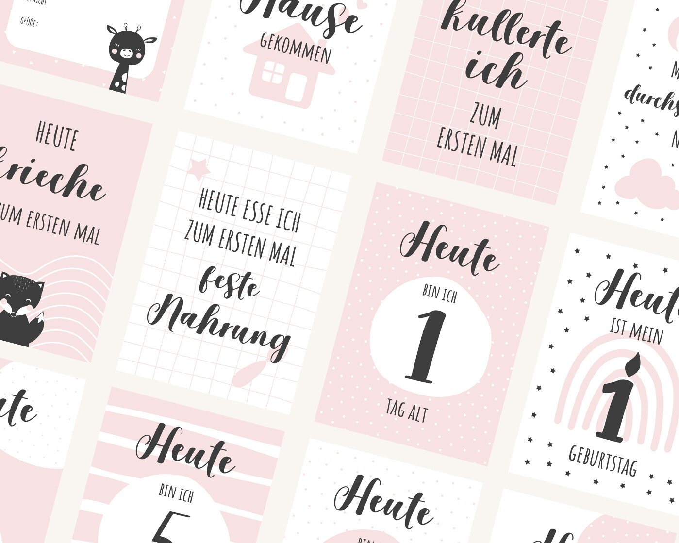 Milestone cards mielenstein karten kartice mejniki sustainable igrače little pine toys handmade eco friendly