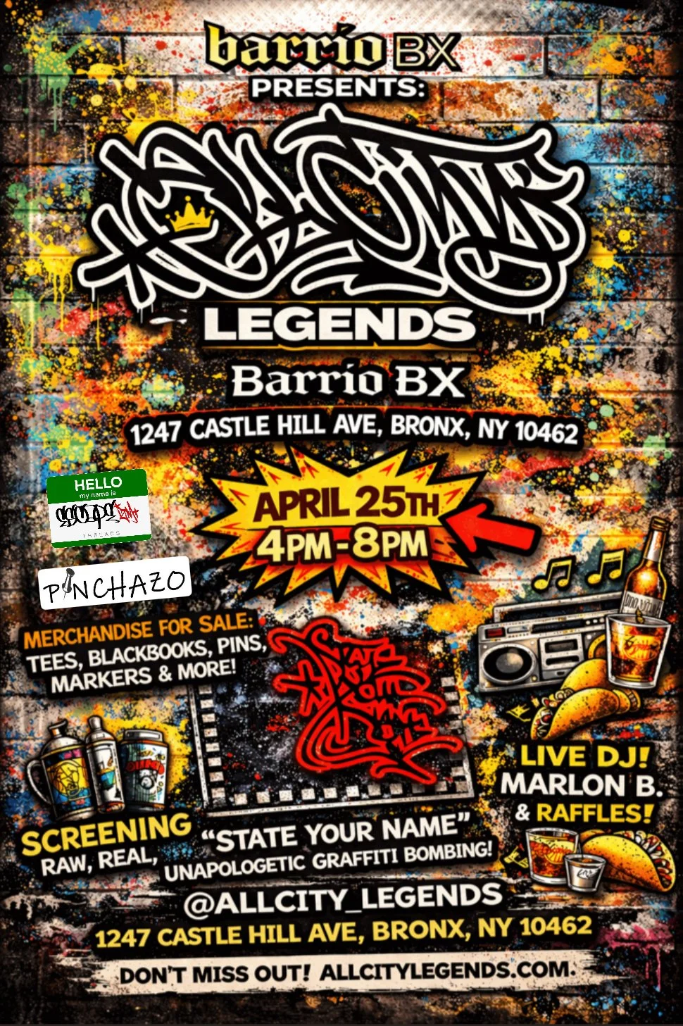 Barrio BX Presents: All City Legends