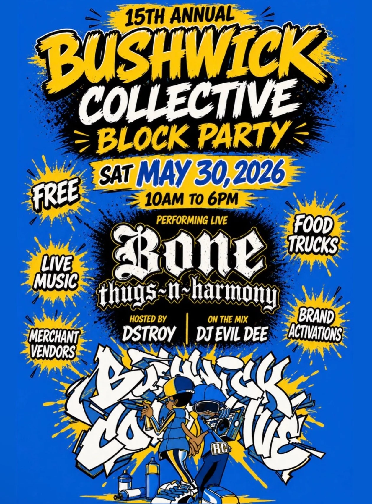 15th Annual Bushwick Collective Block Party