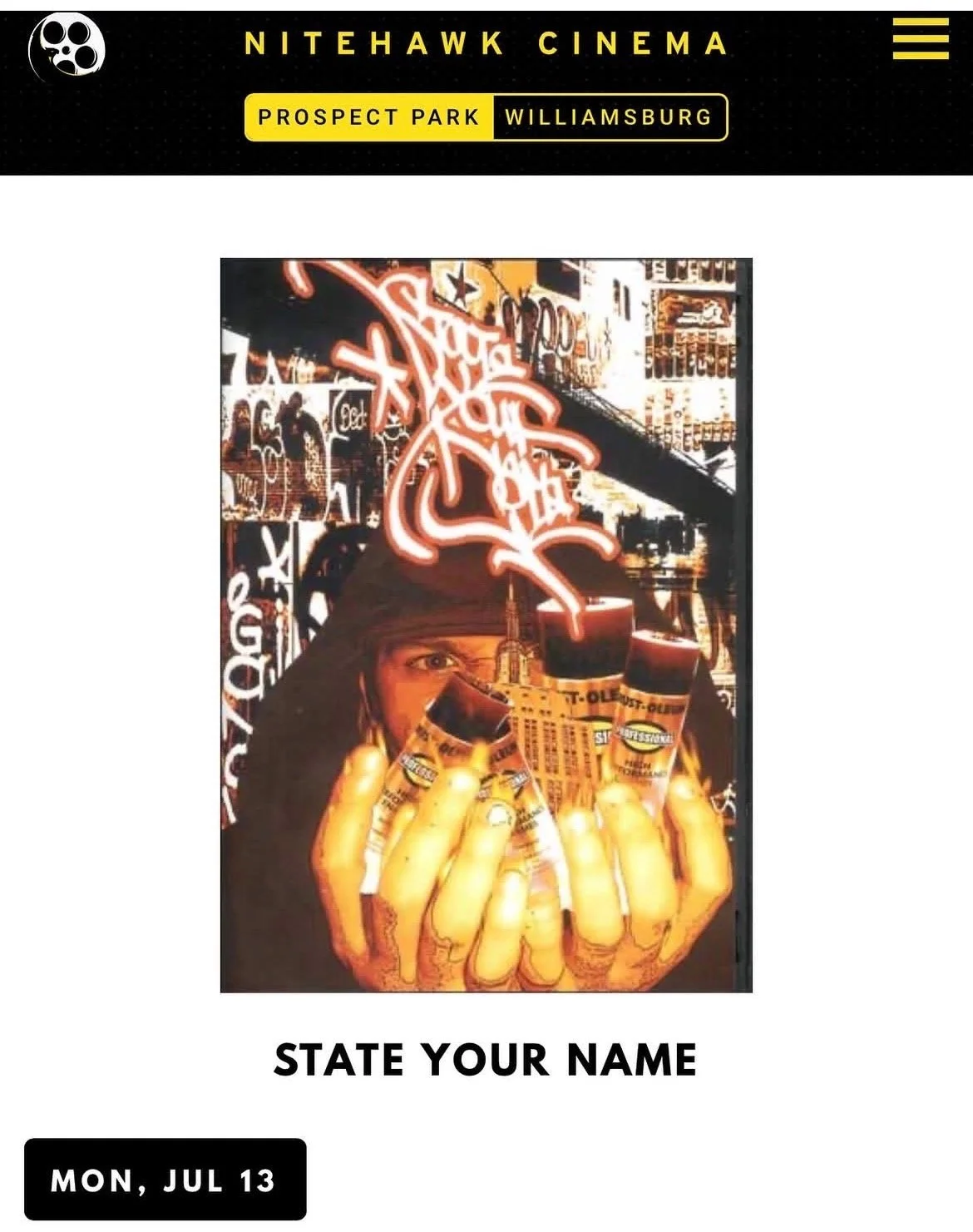 State Your Name Screening