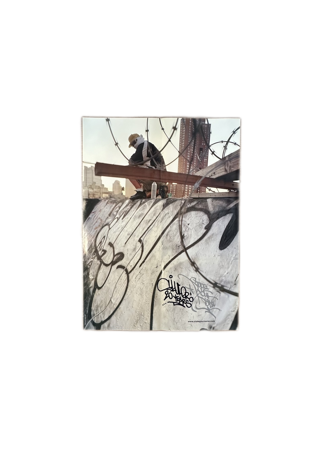 State Your Name 20 Year Anniversary Poster (Signed by SKUF)