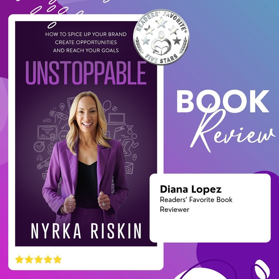 📣 Exciting News!  I received a 5-Stars Readers&rsquo; Favorite Seal and a book review this week for my book Unstoppable! Here is the review:

Nowadays, it is fundamental to know how to create opportunities in life, regardless of whether you are a st