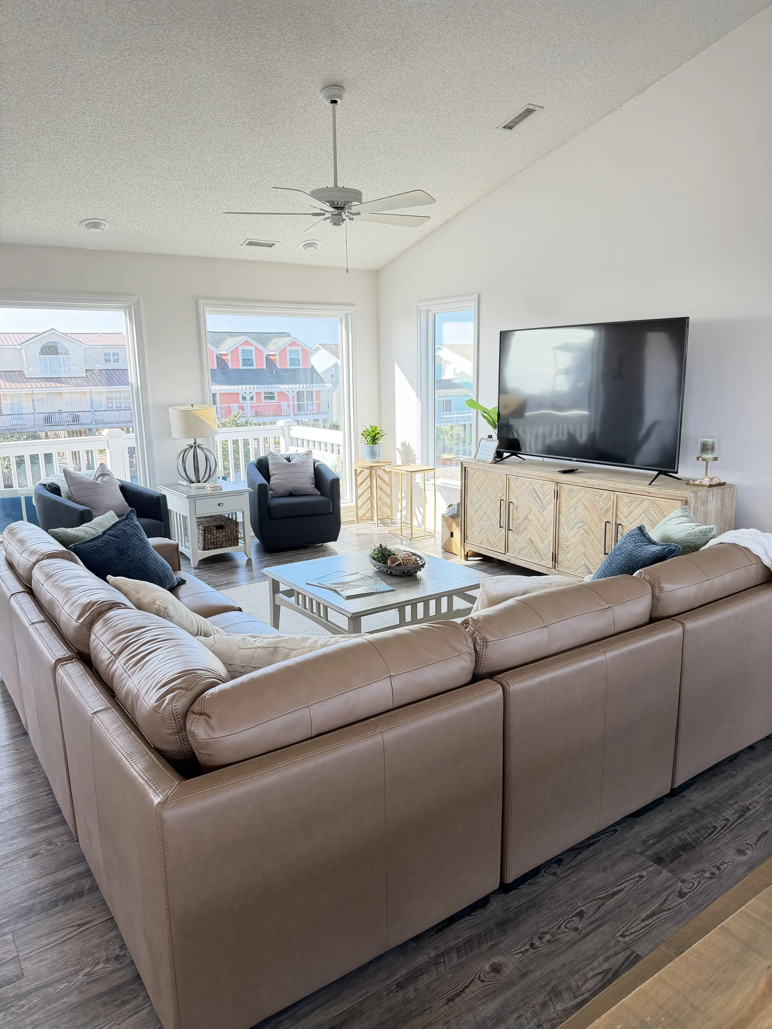 Spacious and Comfortable Seating