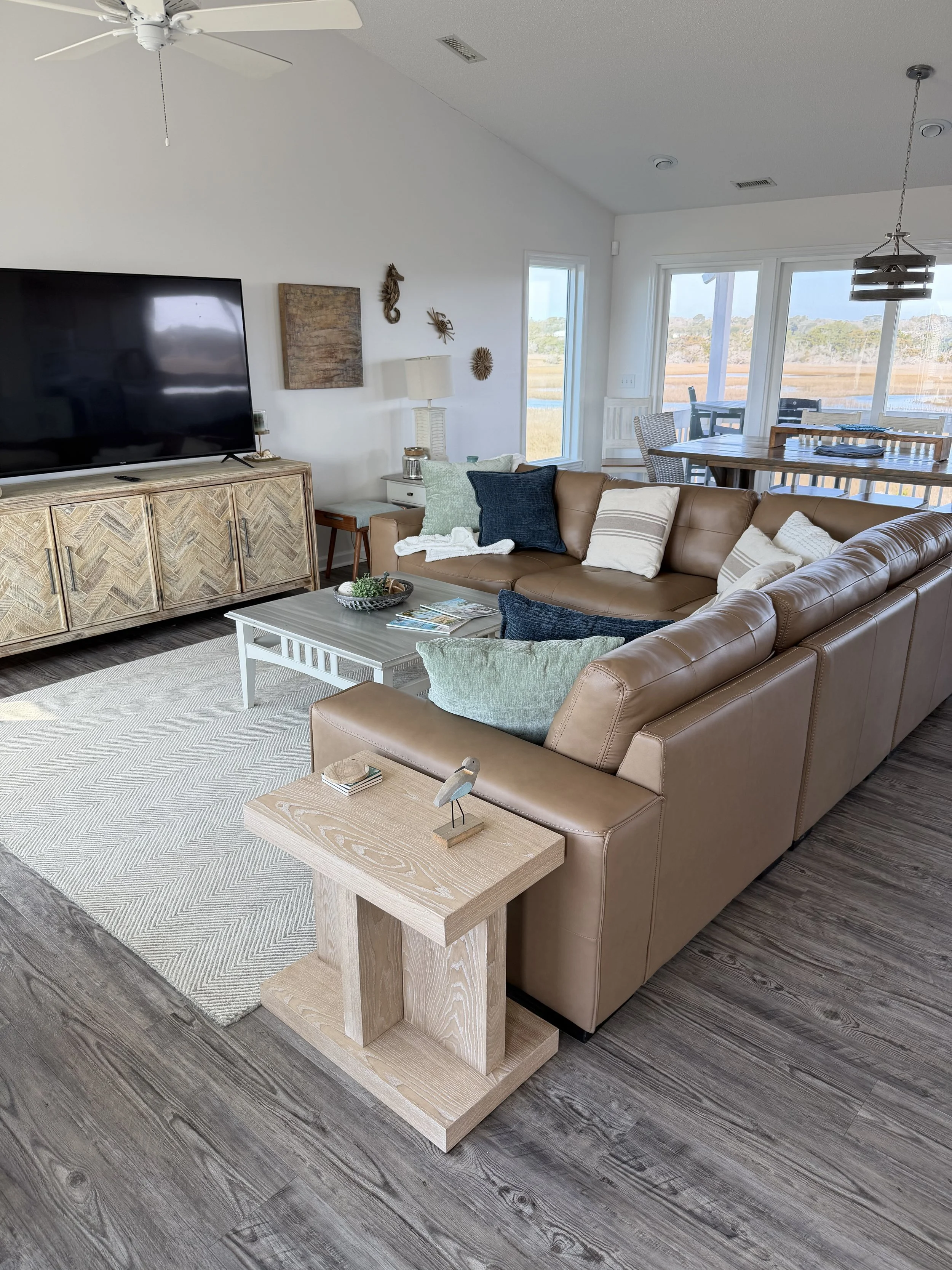 Spacious Living Spaces