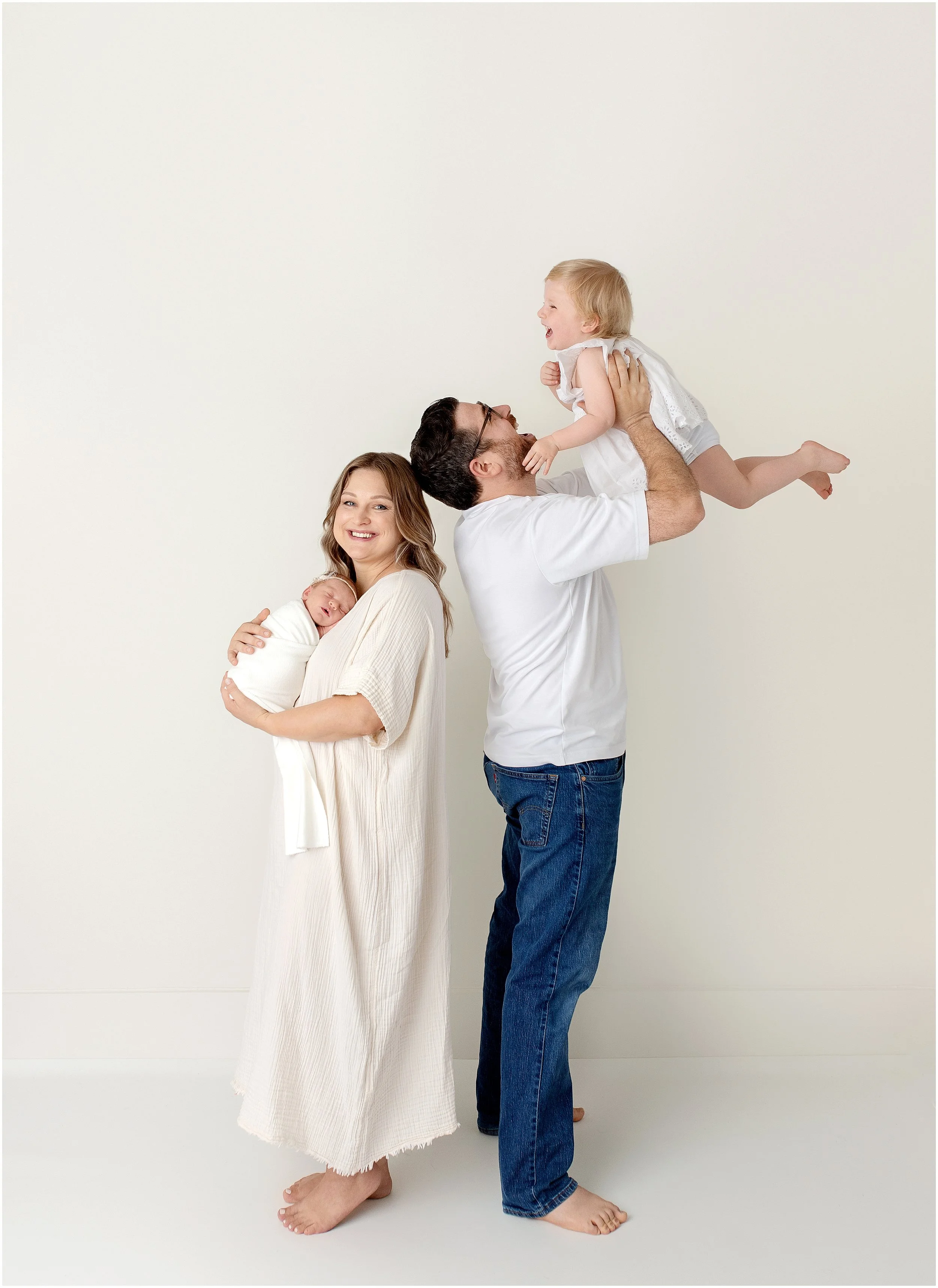 Baby E and her family