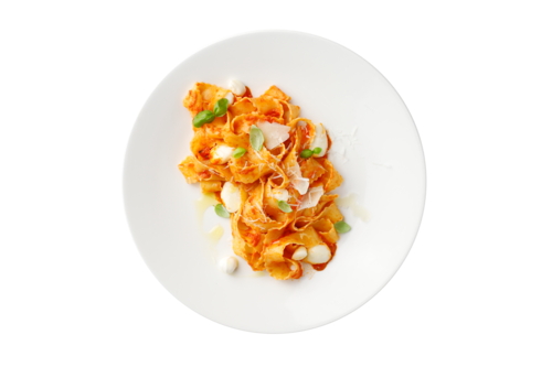 Tomato Basil Pappardelle Al Telefono — Gia Russa