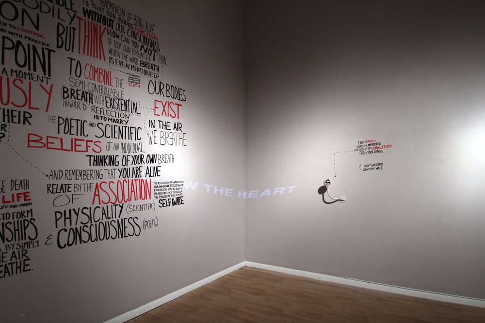 Transgression Through Your Breath, 2012 (San Antonio installation detail)