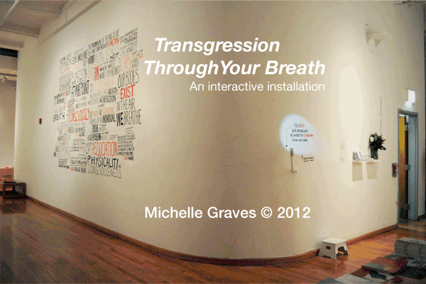 Transgression Through Your Breath — Michelle Graves Artist