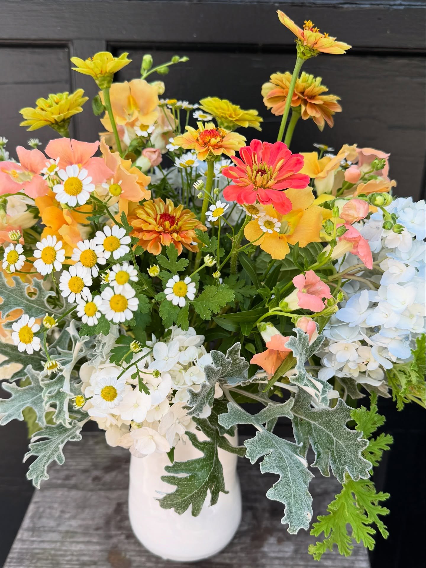 Happy Tuesday! Summer is heating up! A few Queen Lime Zinnias starting to bloom. #localflowers #farmerflorist #camdensc #elizabethsgarden