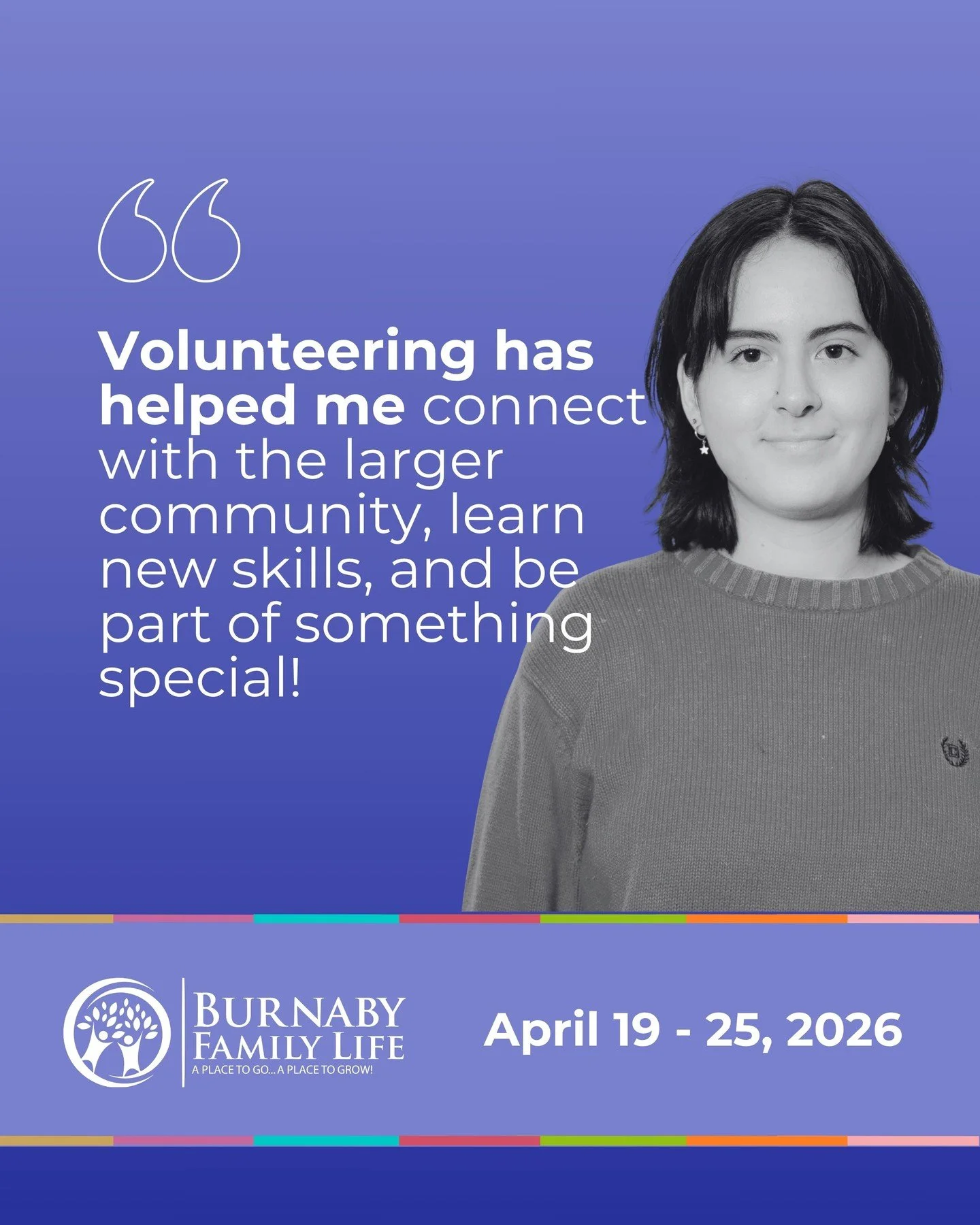 At BFL, our volunteers help create moments of connection, kindness, and support every day. We are so grateful for everything you do.

#NationalVolunteerWeek #VolunteerAppreciation #CommunityImpact #VolunteeringInCanada #ivy26 #ignitevolunteerism #BFL