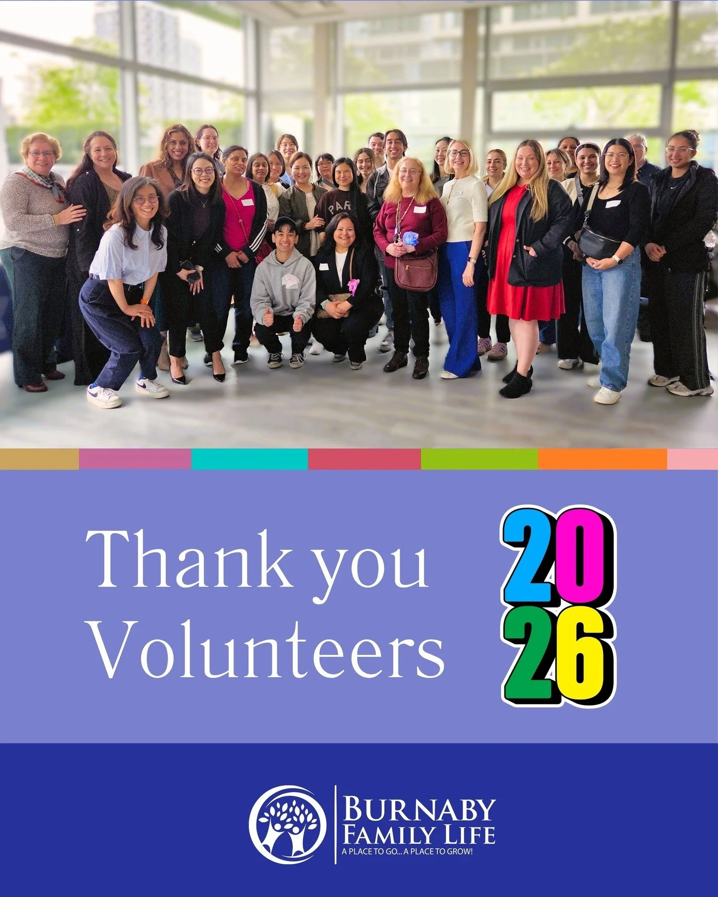 Thank you to everyone who joined us for our volunteer appreciation event. It was a meaningful opportunity to come together, celebrate, and recognize the incredible people who give their time and care so generously. 

We are so grateful for each of yo
