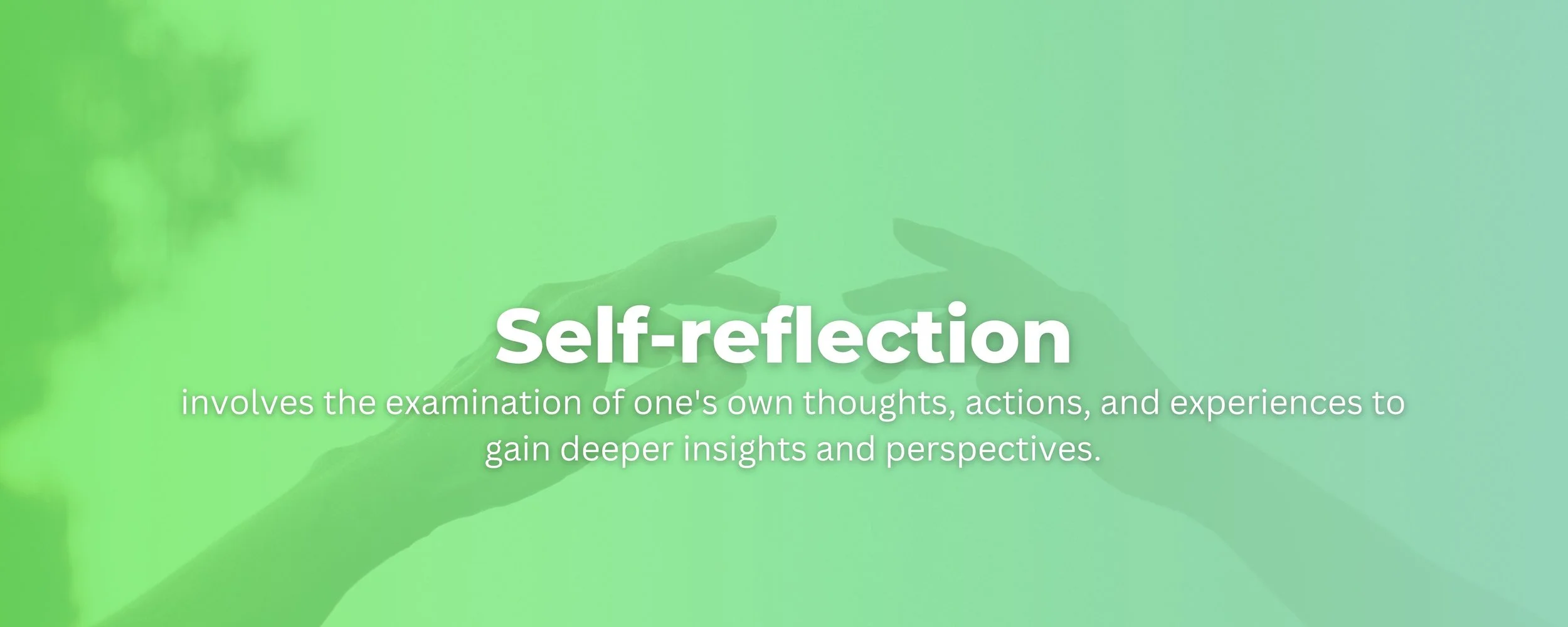 Lesson 1: Understanding Self Reflection — Burnaby Family Life
