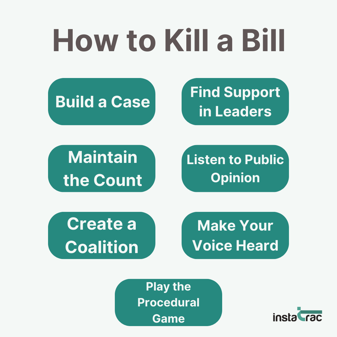 How to Kill a Bill — InstaTrac