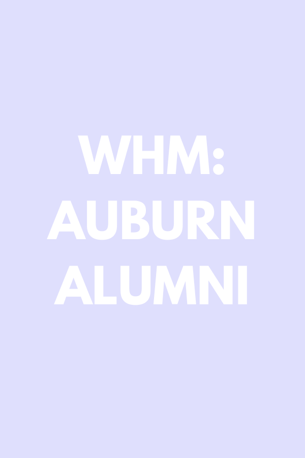 Women’s History Month: Auburn Alumni 