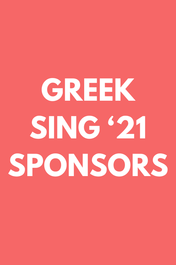 Greek Sing 2021 Sponsors